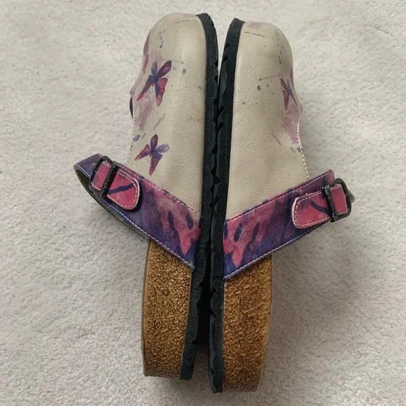 Excellent condition: Calceo purple butterfly mule EU 37 - Picture 12 of 15